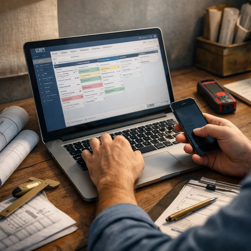 Как связать сайт, CRM и аналитику в строительной компании без хаоса в заявках